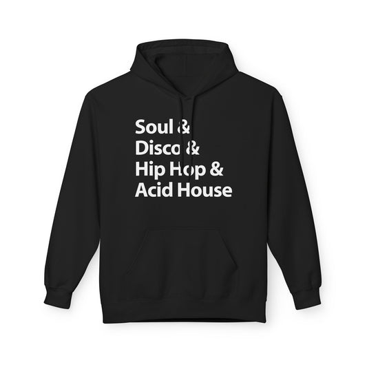 Soul Disco Hip Hop Acid House Sudadera Con Capucha