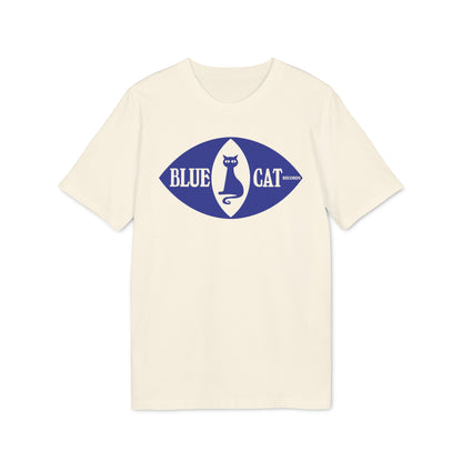 Blue Cat Records Eye Camiseta (Algodón Orgánico)