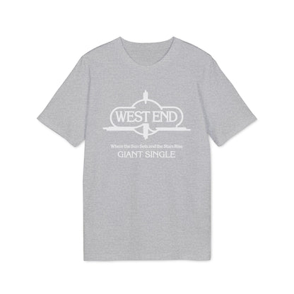 West End Records "Where The Sun Sets" Camiseta (Algodón Orgánico)