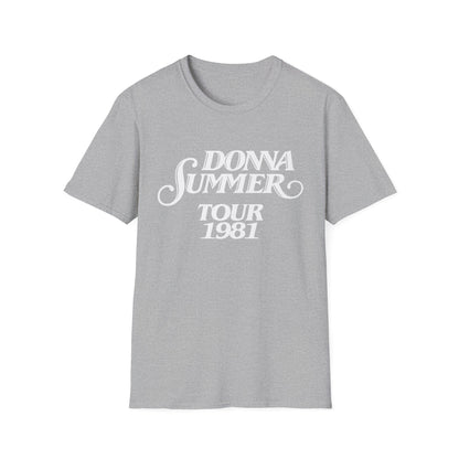 Donna Summer Tour 1981 Camiseta