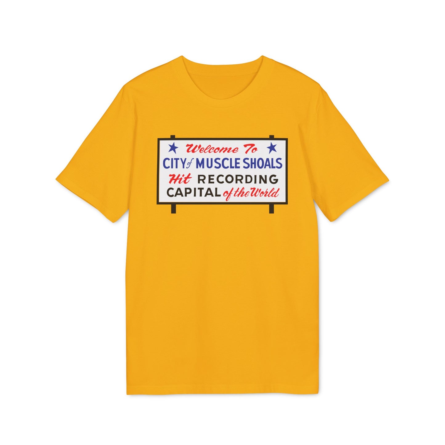 Welcome To Muscle Shoals Camiseta (Algodón Orgánico)