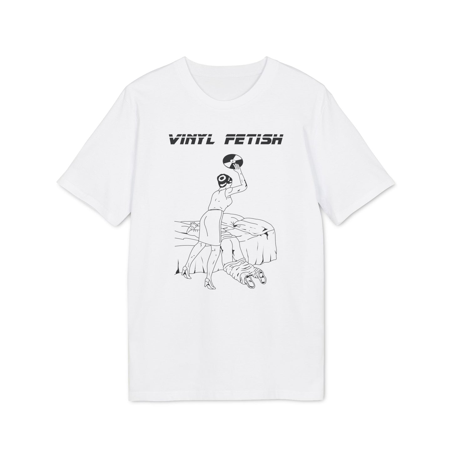 Vinyl Fetish Camiseta (Algodón Orgánico)