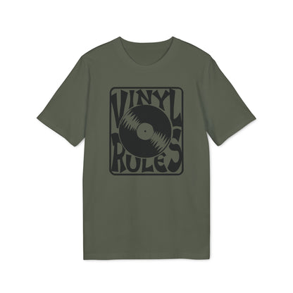 Vinyl Rules Camiseta (Algodón Orgánico)