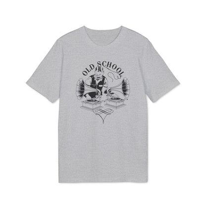 Old School DJ Camiseta (Algodón Orgánico)