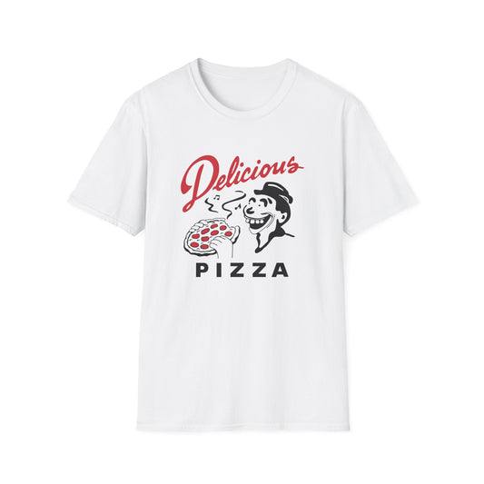 Delicious Pizza T Shirt (L) - BLACK FRIDAY - ÚLTIMA UNIDAD - 50 % DE DESCUENTO