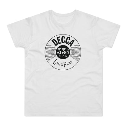 Decca Records Long Play Camiseta (Estándar)