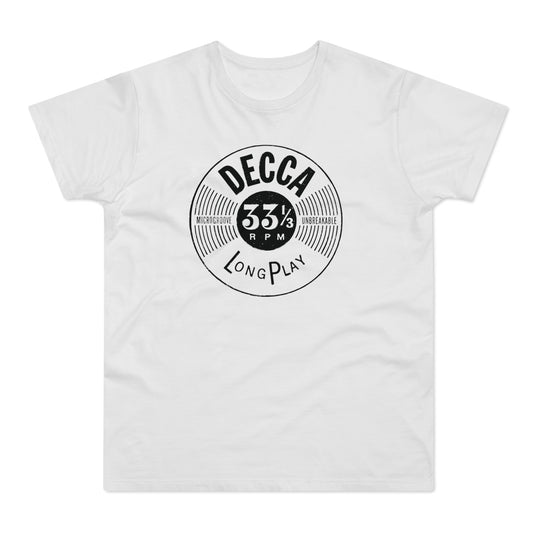 Decca Records Long Play Camiseta (Estándar)