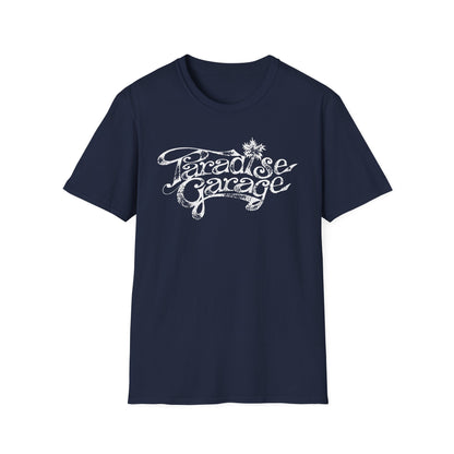 Paradise Garage Camiseta Impresión Envejecida