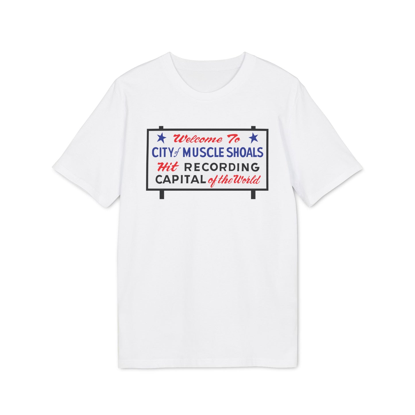 Welcome To Muscle Shoals Camiseta (Algodón Orgánico)