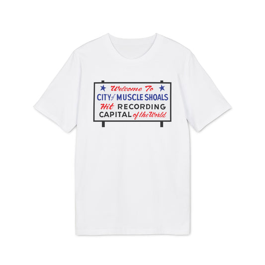 Welcome To Muscle Shoals Camiseta (Algodón Orgánico)