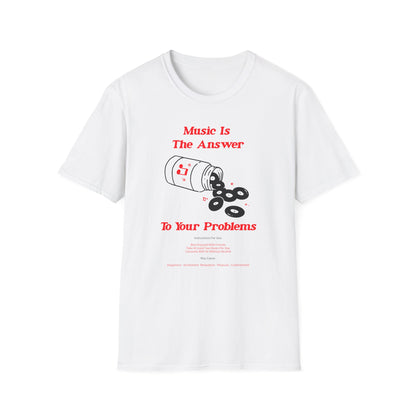 Music Is The Answer Camiseta