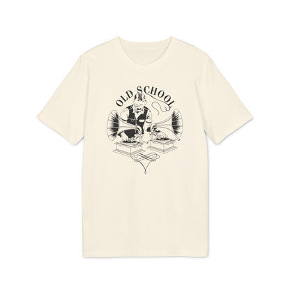 Old School DJ Camiseta (Algodón Orgánico)