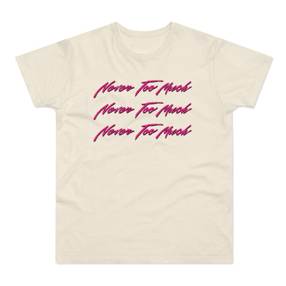 Never Too Much Luther Vandross Camiseta (Estándar)