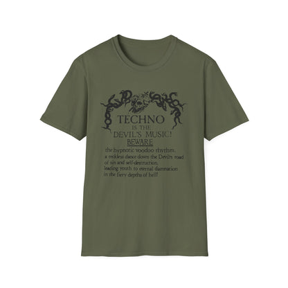 Techno is The Devil's Music Camiseta