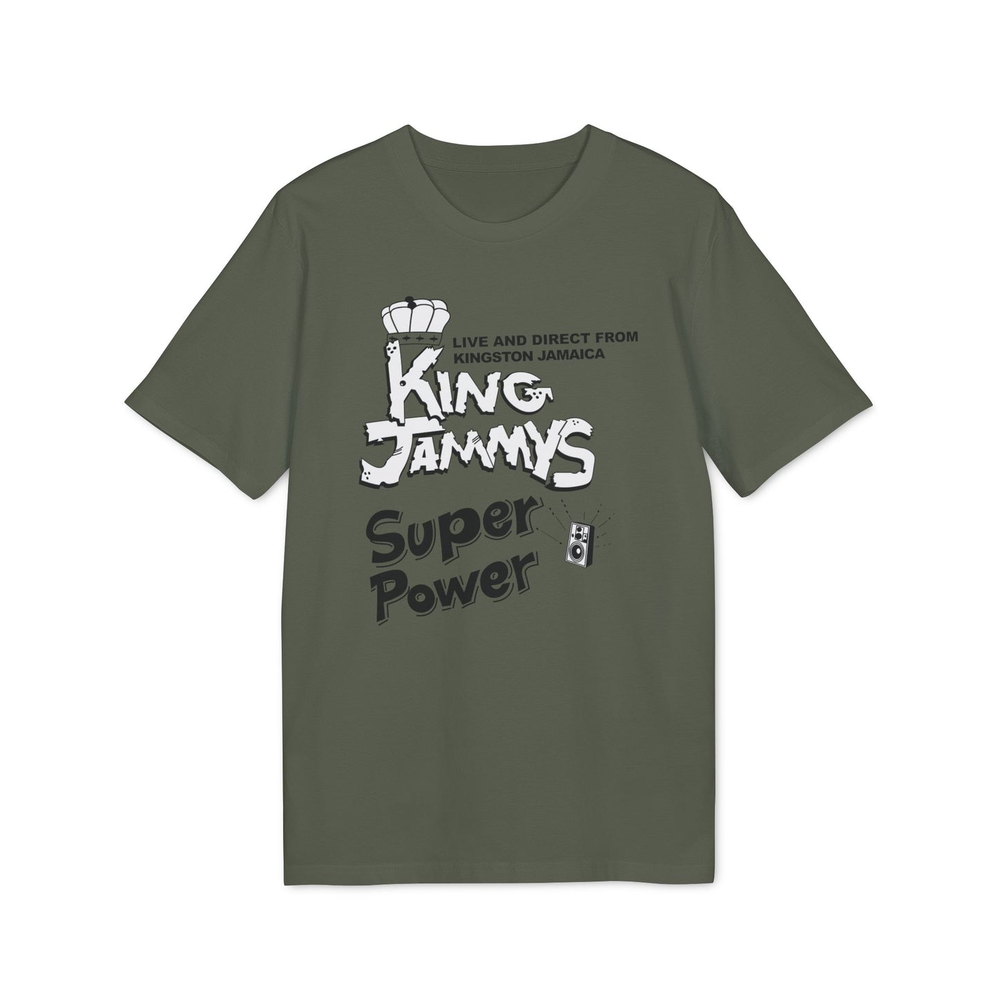 King Jammy's Super Power Camiseta (Algodón Orgánico)
