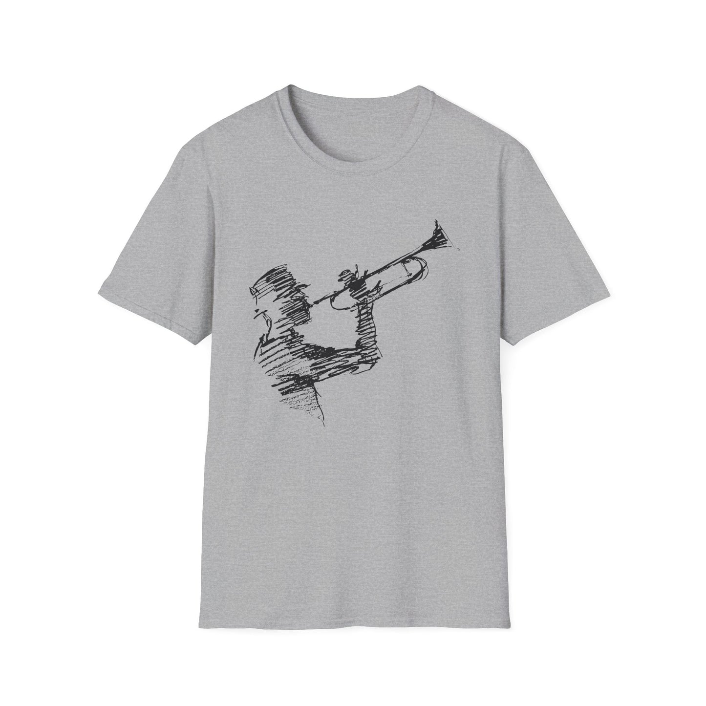 Jazz Trumpet Guy T Shirt (M) - BLACK FRIDAY - ÚLTIMA UNIDAD - 50 % DE DESCUENTO