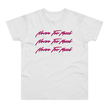 Never Too Much Luther Vandross Camiseta (Estándar)