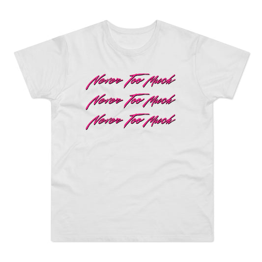 Never Too Much Luther Vandross Camiseta (Estándar)
