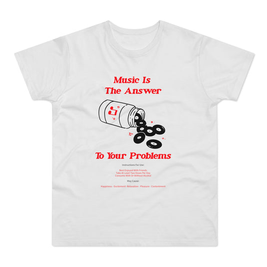 Music Is The Answer Camiseta (Estándar)
