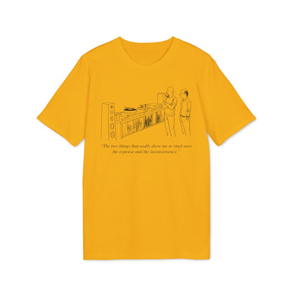 Vinyl Inconvenience Camiseta (Algodón Orgánico)