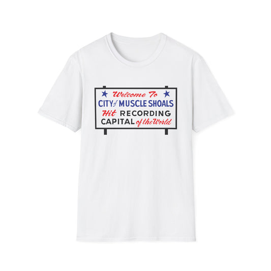 Welcome To Muscle Shoals Camiseta