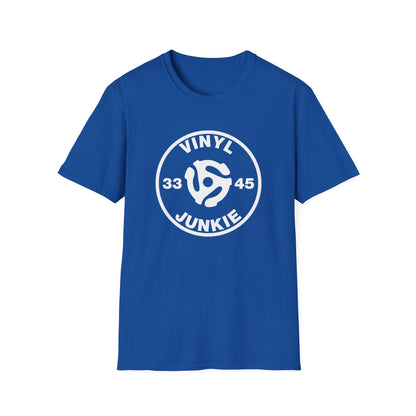 Vinyl Junkie 33 45 Camiseta
