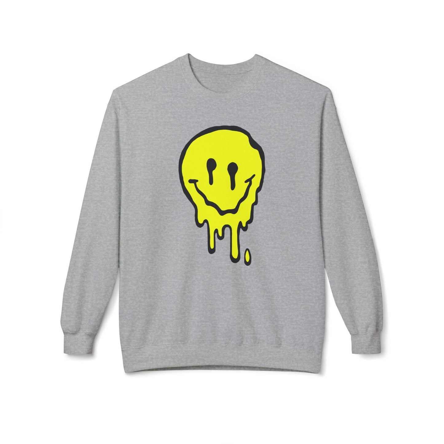 Melted Smiley Acid House Sudadera