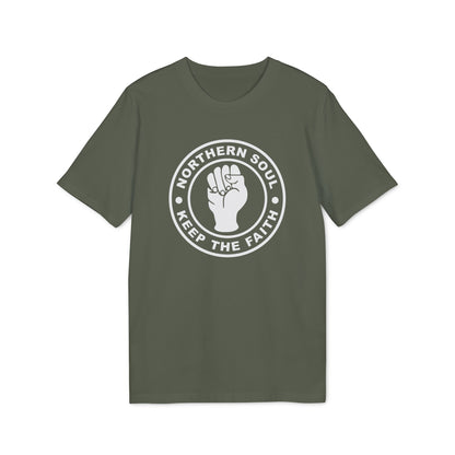 Northern Soul Keep The Faith Camiseta (Algodón Orgánico)