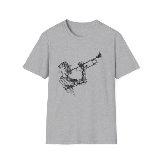 Jazz Trumpet Guy T Shirt (S) - BLACK FRIDAY - ÚLTIMA UNIDAD - 50 % DE DESCUENTO