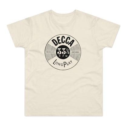 Decca Records Long Play Camiseta (Estándar)