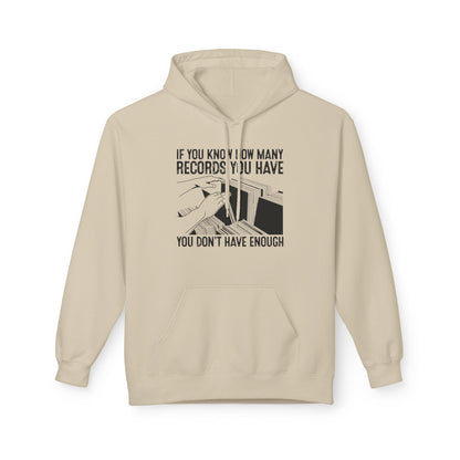 If You Know How Many Records You Have Sudadera Con Capucha