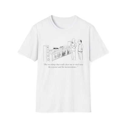Vinyl Inconvenience Camiseta