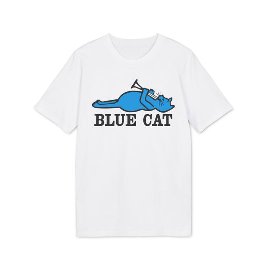 Blue Cat Records Camiseta (Algodón Orgánico)
