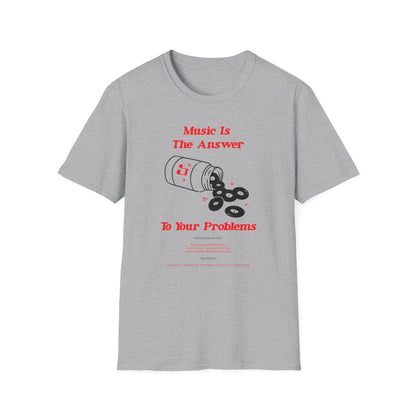 Music Is The Answer Camiseta