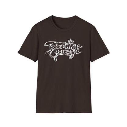 Paradise Garage Camiseta Impresión Envejecida