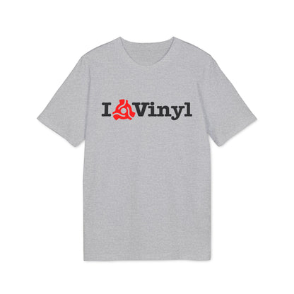 I Love Vinyl Camiseta (Algodón Orgánico)