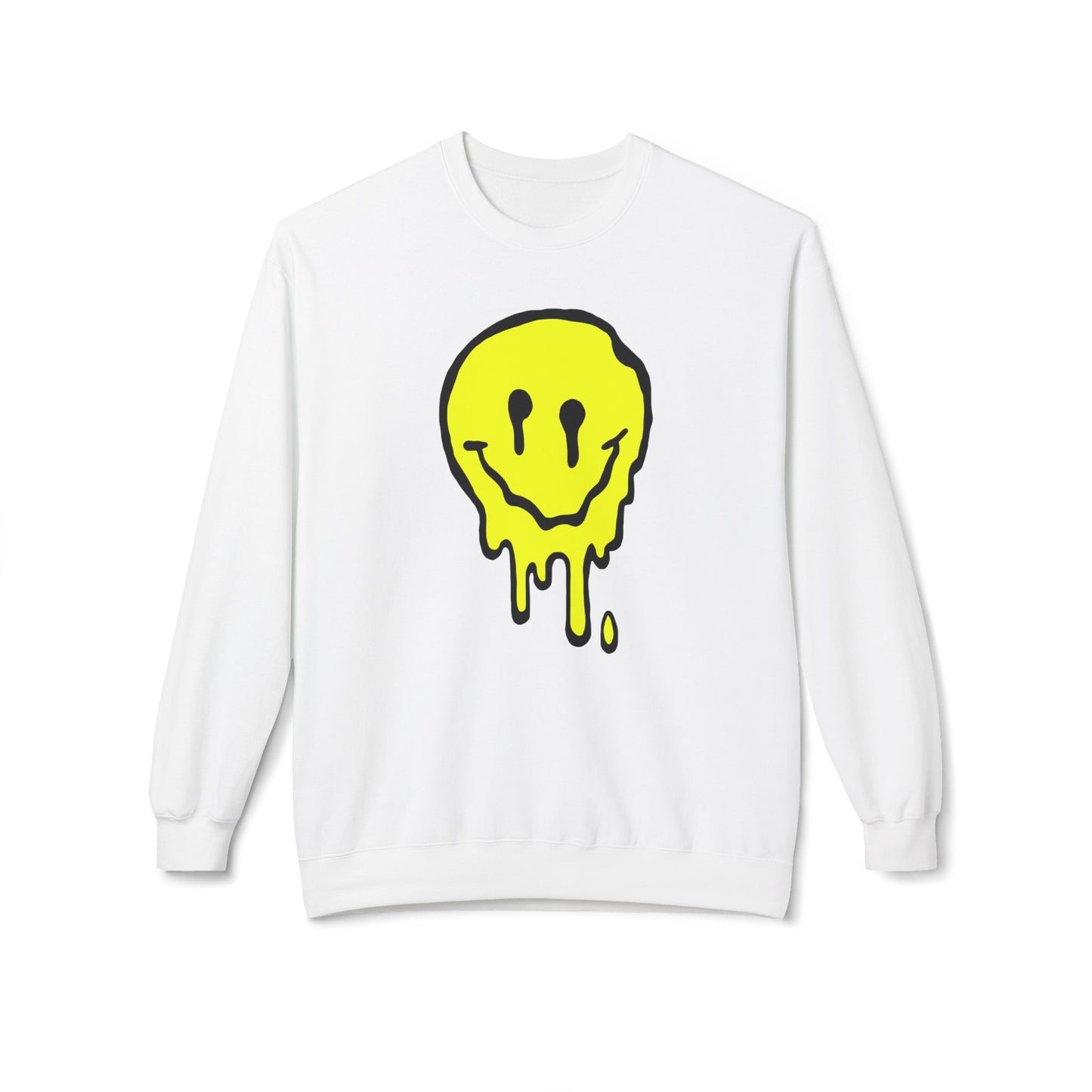 Melted Smiley Acid House Sudadera