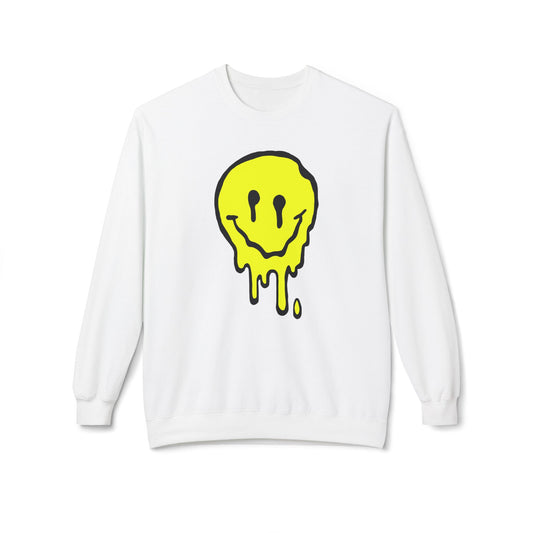 Melted Smiley Acid House Sudadera