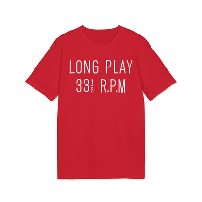 Long Play 33 1/3 RPM Camiseta (Algodón Orgánico)