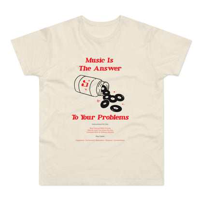 Music Is The Answer Camiseta (Estándar)