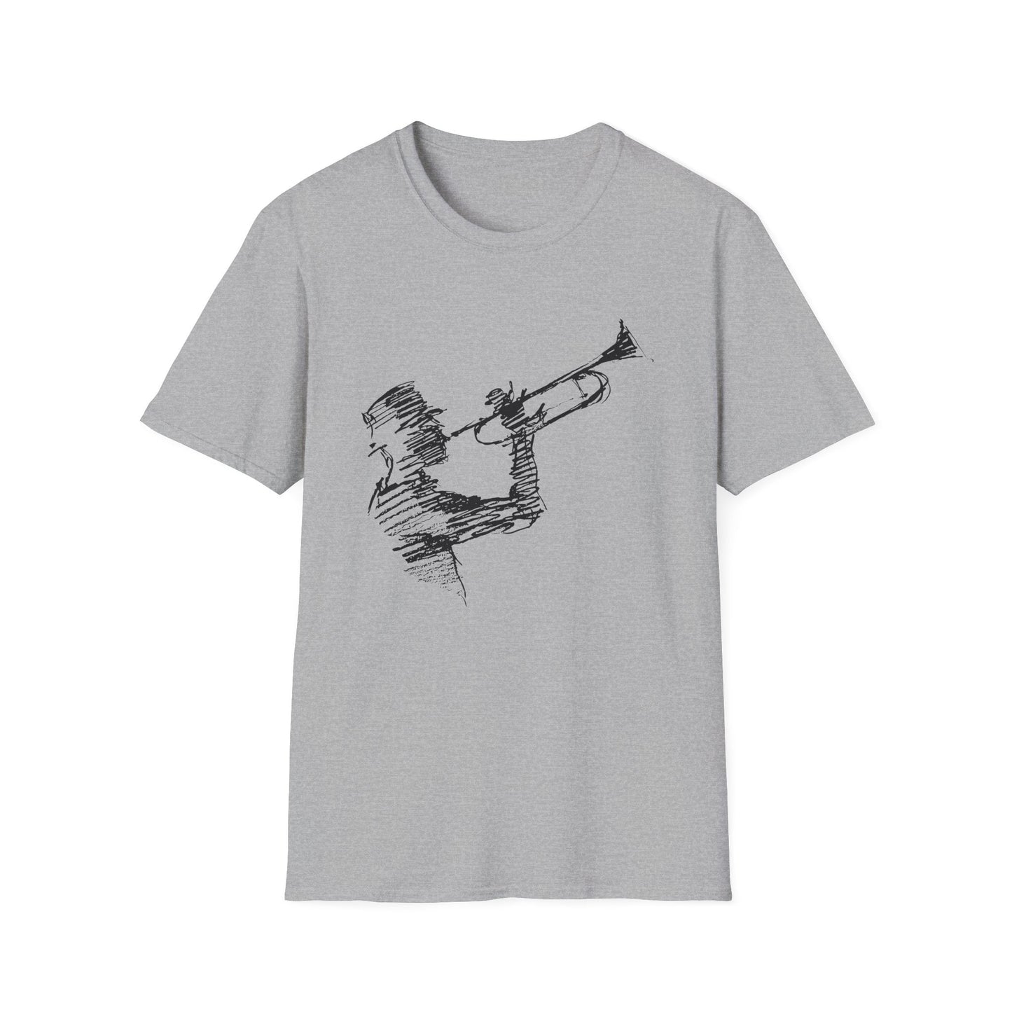 Jazz Trumpet Guy T Shirt (XL) - BLACK FRIDAY - ÚLTIMA UNIDAD - 50 % DE DESCUENTO
