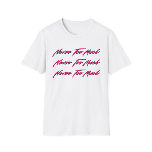 Never Too Much Luther Vandross Camiseta