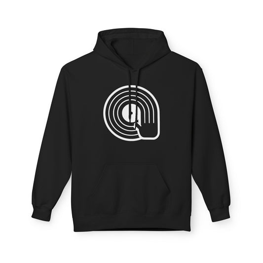Vinyl Scratching Sudadera Con Capucha