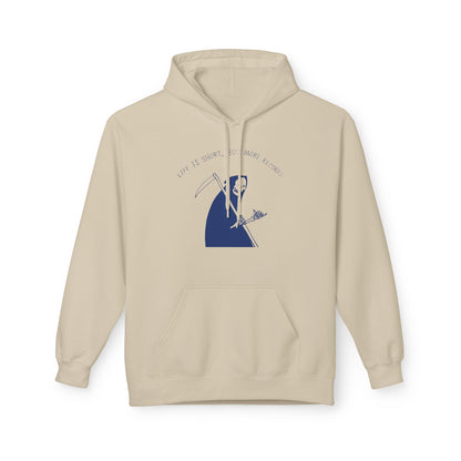 Life Is Short Buy More Records Sudadera Con Capucha