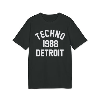 Techno Detroit 1988 Camiseta (Algodón Orgánico)