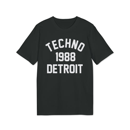 Techno Detroit 1988 Camiseta (Algodón Orgánico)