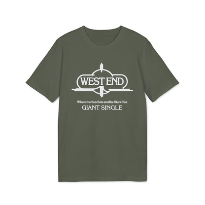West End Records "Where The Sun Sets" Camiseta (Algodón Orgánico)