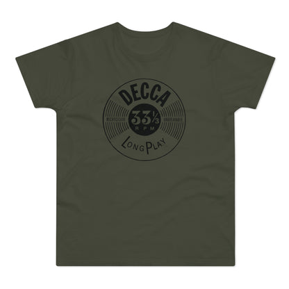 Decca Records Long Play Camiseta (Estándar)