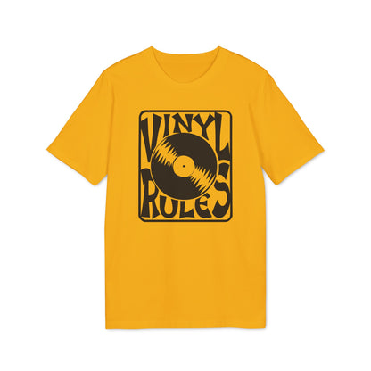 Vinyl Rules Camiseta (Algodón Orgánico)