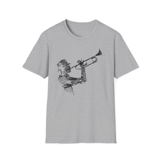 Jazz Trumpet Guy T Shirt (L) - BLACK FRIDAY - ÚLTIMA UNIDAD - 50 % DE DESCUENTO